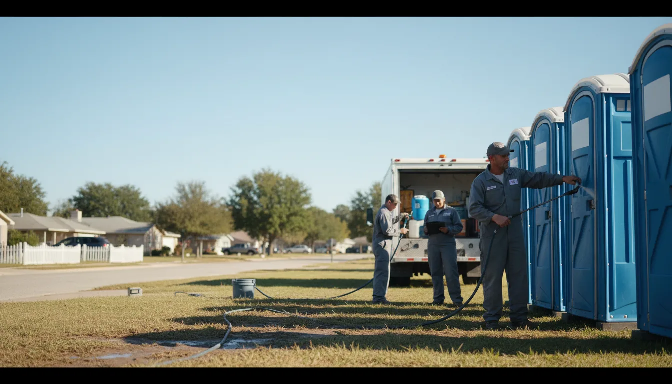 Long-Term Portable Toilet Rental in Sunderland, MD near me